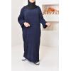 Houda oversized velvet abaya