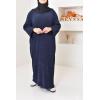 Oversize-Abaya aus Kordelzug Houda