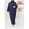 Abaya velours cotelé oversize Houda