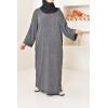 Oversize-Abaya aus Kordelzug Houda