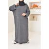 Oversize-Abaya aus Kordelzug Houda