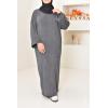 Abaya velours cotelé oversize Houda