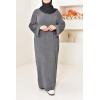 Oversize-Abaya aus Kordelzug Houda