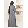 Abaya velours cotelé oversize Houda