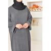 Abaya velours cotelé oversize Houda