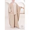 Cardigan papillon Umm Shahid Beige