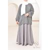 Nessima long corduroy tunic