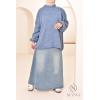 Nessima long corduroy tunic