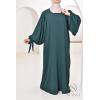 Abaya manches bouffantes Dounia