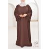 Abaya manches bouffantes Dounia