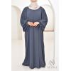 Abaya manches bouffantes Dounia