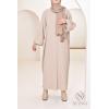 Oversize-Abaya aus Kordelzug Houda