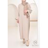 Oversize-Abaya aus Kordelzug Houda