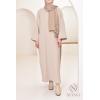 Abaya velours cotelé oversize pas cher