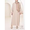 Oversize-Abaya aus Kordelzug Houda