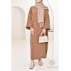 Oversize-Abaya aus Kordelzug Houda