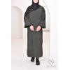 Abaya velours cotelé oversize pas cher