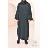 Abaya velours cotelé oversize pas cher