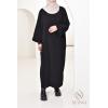 Abaya velours cotelé oversize pas cher