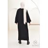 Abaya velours cotelé oversize pas cher