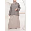 Nessima long corduroy tunic