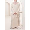 Long tunic and skirt set