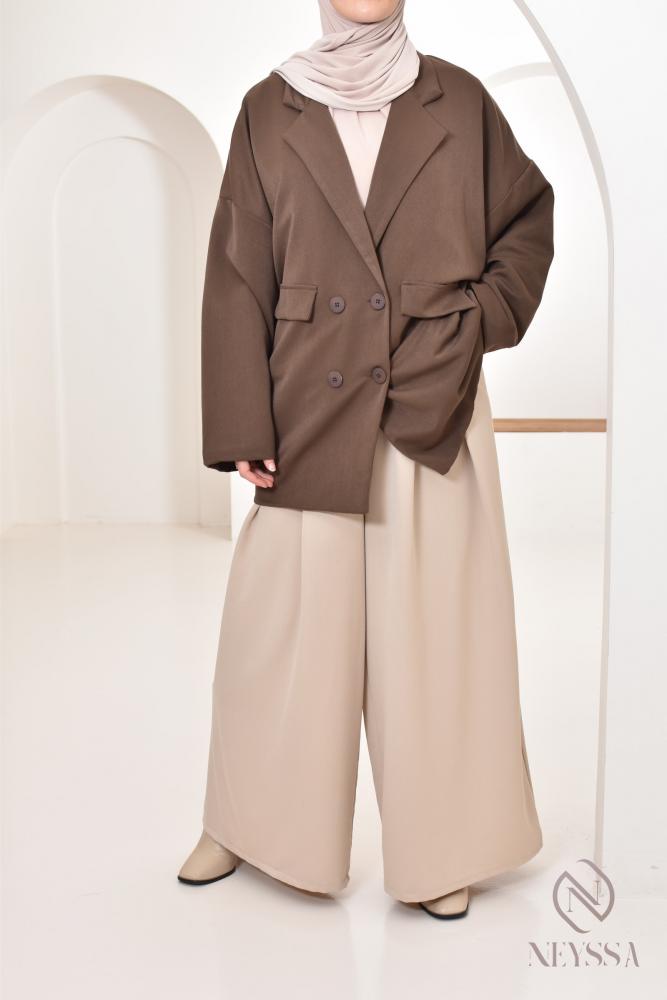 Oversize tailored jacket Paris Brown