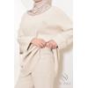 Ensemble femme maille Comfy Beige