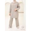 Ensemble femme maille Comfy Taupe