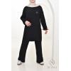 Ensemble femme maille Comfy Noir