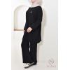 Damen-Set aus Strick Comfy Schwarz