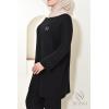 Damen-Set aus Strick Comfy Schwarz