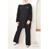 Damen-Set aus Strick Comfy Schwarz