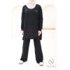 Women's woven knit set Urban Cocoon Black