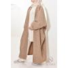 Set für Frauen aus Strick Comfy Beige