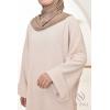 Set gerippte Hose Beige