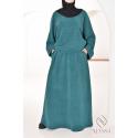 Hanna corduroy skirt set Green