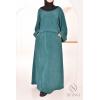 Hanna corduroy skirt set Green