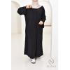 Corduroy T-shirt long dress Kadya