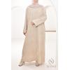 Robe longue en velours UMM AICHA