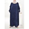 UMM AICHA velvet maxi dress