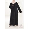 UMM AICHA velvet maxi dress