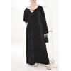 Robe longue en velours UMM AICHA