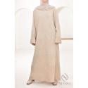 Robe longue en velours UMM AICHA