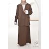 Ensemble tailleur Jupe MONACO marron