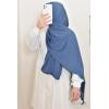 Hijab Jersey premium Einfassung Fériel wavy