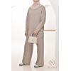 Women's Essential Taupe woven set