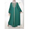 Abaya Aïd Ameliya vert