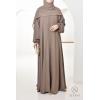 Abaya Dubai Umbrella Samâar Taupe