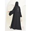 Abaya Dubaï JAWAARA Noire Neyssa Shop